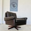 image Vintage Danish Mid Century Svend Skipper Lounge Chair 1970's