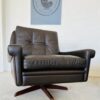 image Vintage Danish Mid Century Svend Skipper Lounge Chair 1970's