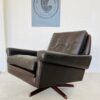 image Vintage Danish Mid Century Svend Skipper Lounge Chair 1970's