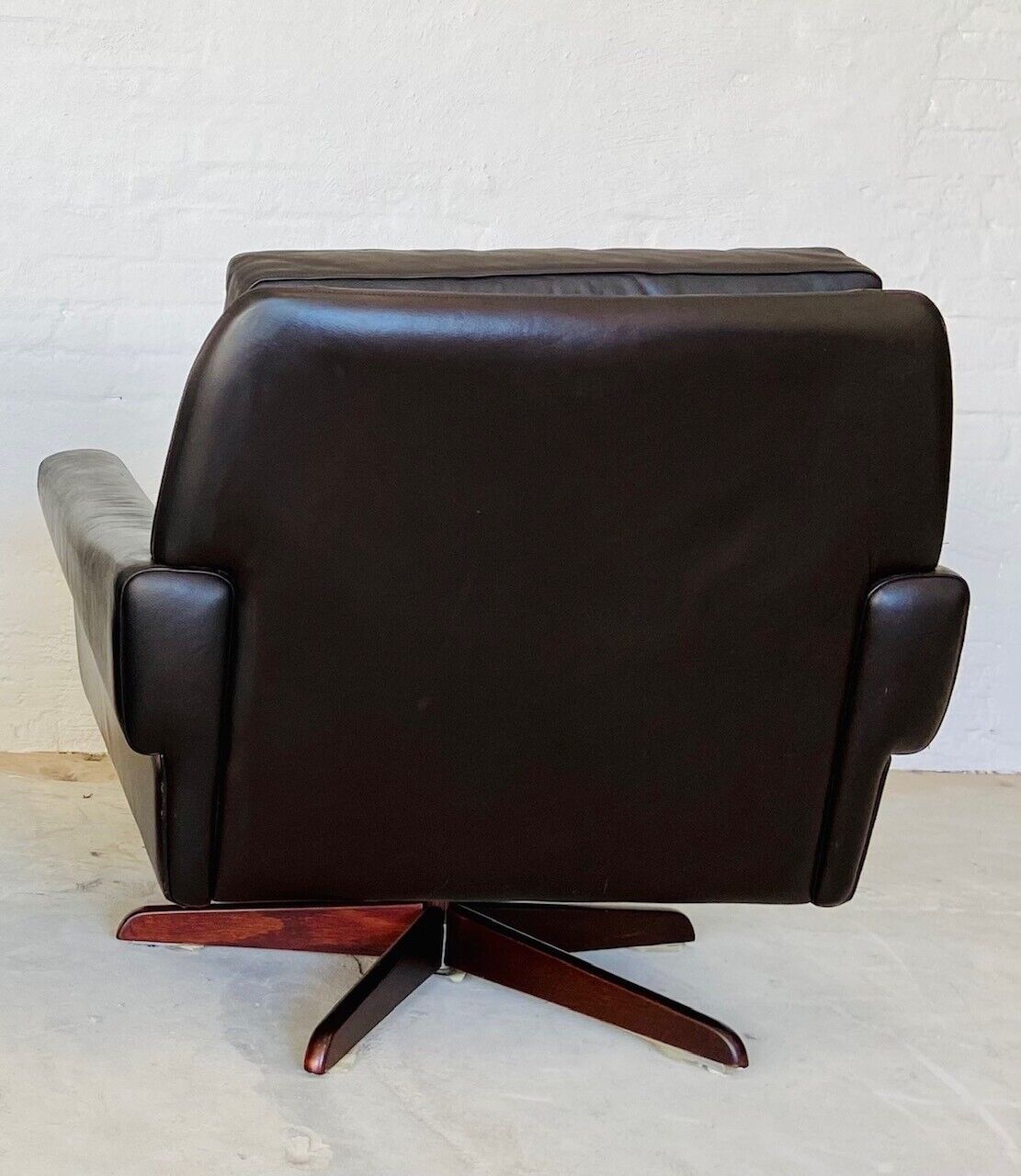 image Vintage Danish Mid Century Svend Skipper Lounge Chair 1970's