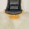 image Vintage Danish Mid Century Svend Skipper Turnable Floating Lounge Chair 1970's