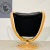 image Vintage Danish Mid Century Svend Skipper Turnable Floating Lounge Chair 1970's